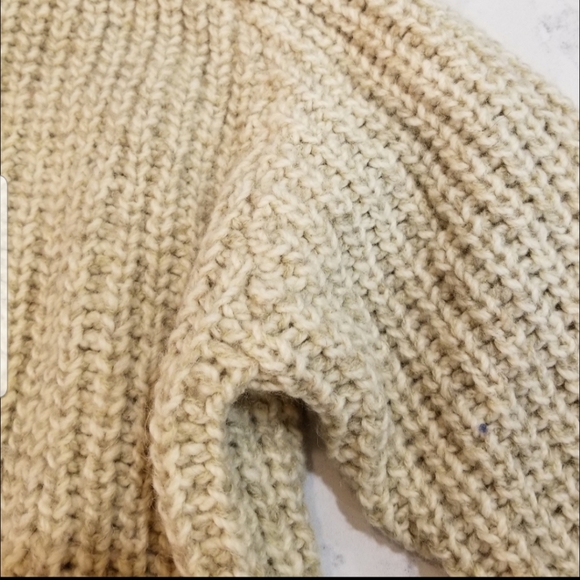 🧥 VINTAGE RALPH LAUREN  HANDKNITTED CHUNKY SWEATER - Picture 5 of 8